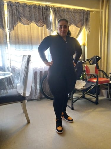 Customer photo review of Jumpsuit Arcana Base Black
