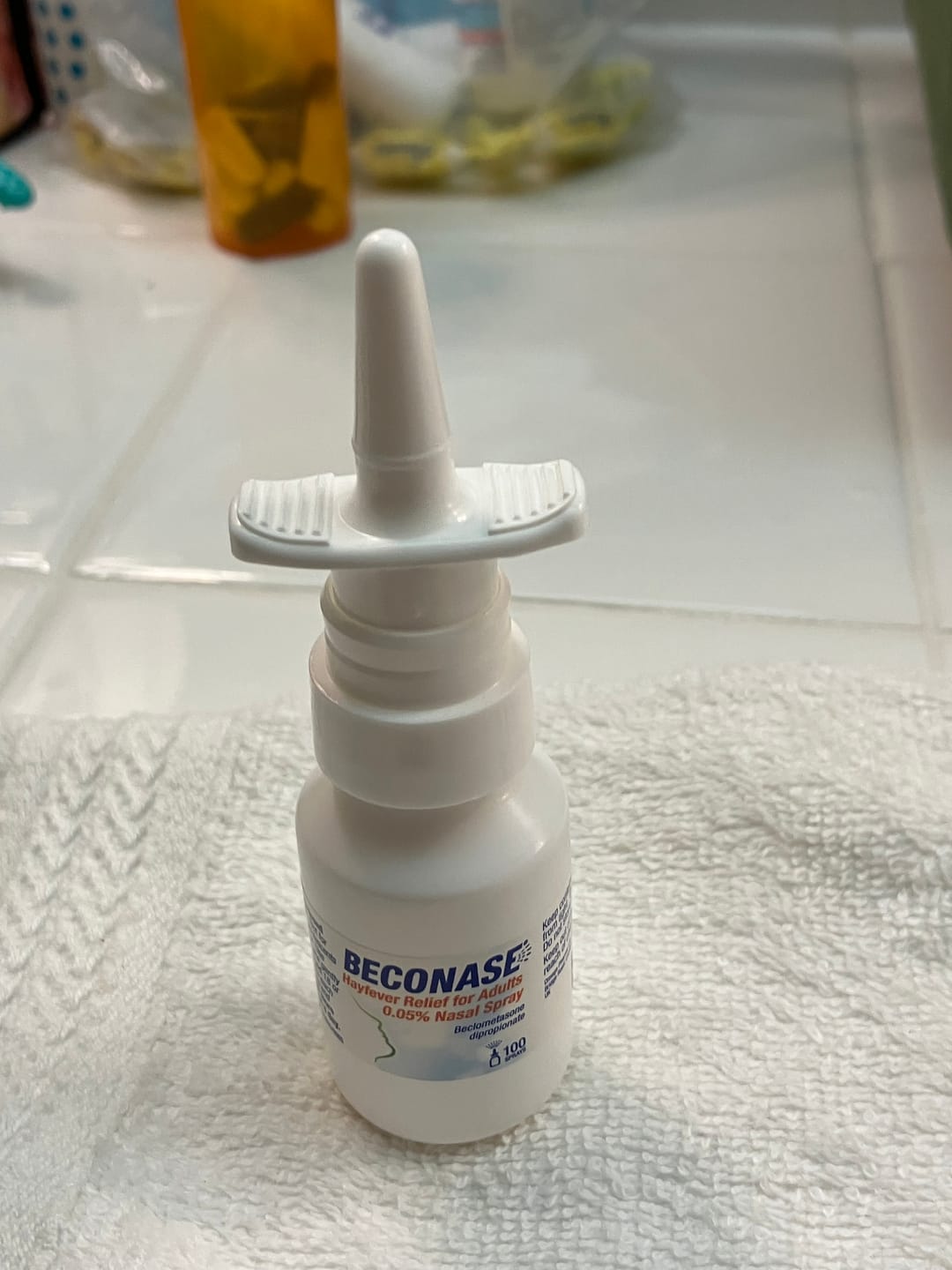 Customer photo review of Beconase Hayfever Relief for Adults Nasal Spray 100 Sprays