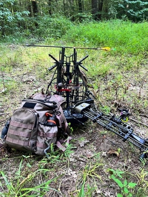 Customer photo review of D'Acquisto Series Hang-On .5 / Public Land Stand ™