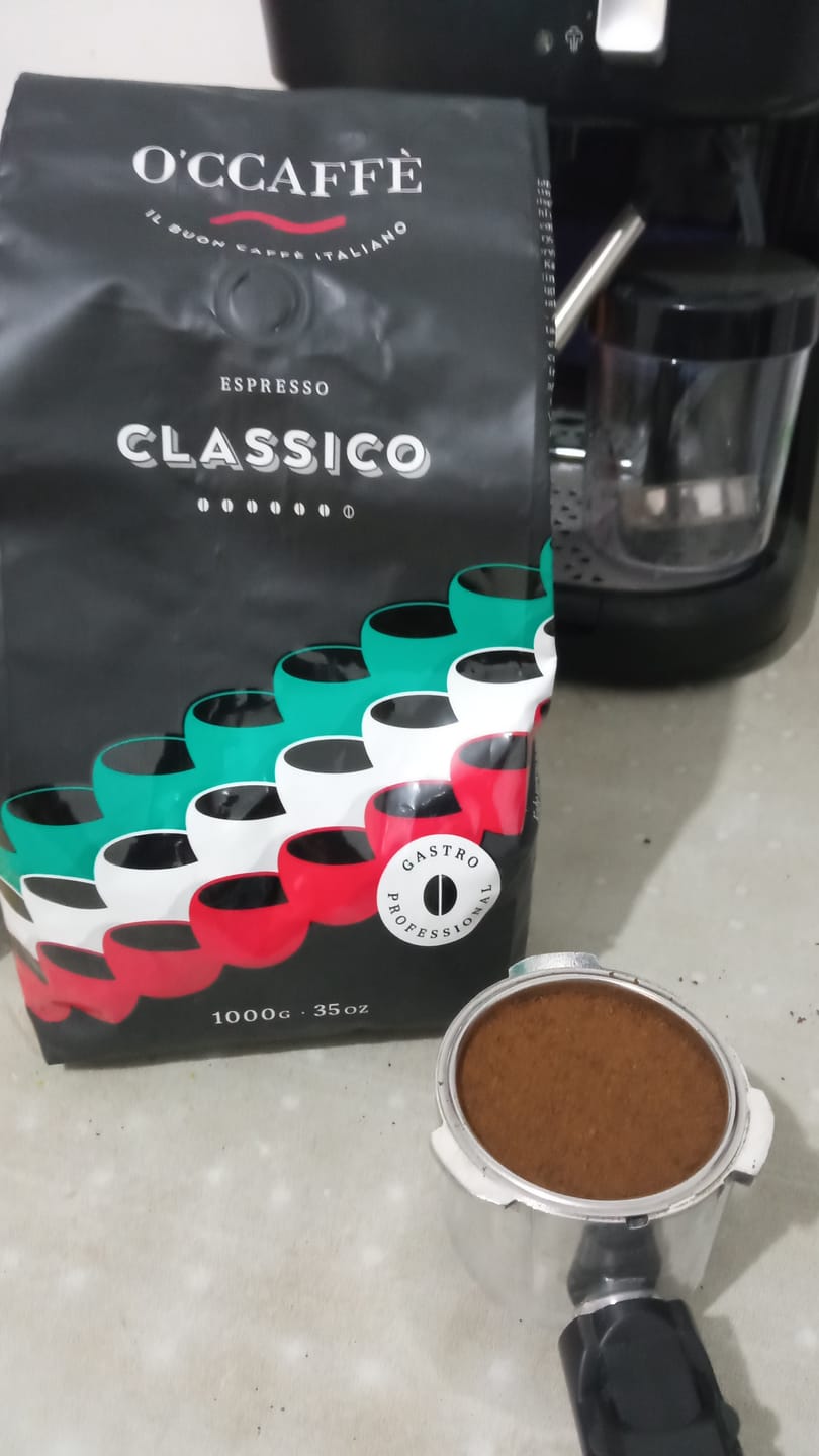 Customer photo review of Occaffe Grano Espresso Classico Professional 1kg