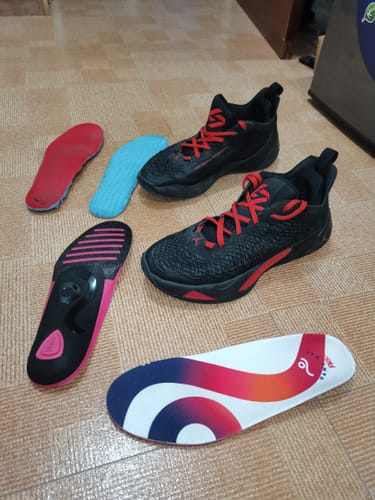 Customer photo review of Game Day Pro Insoles