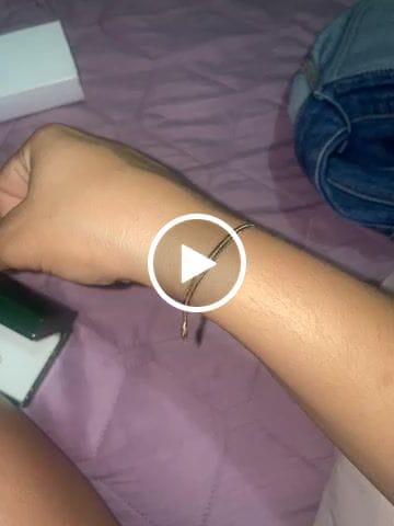 Customer video review of Pulseras Oasis en Oro laminado 18k Para Pareja