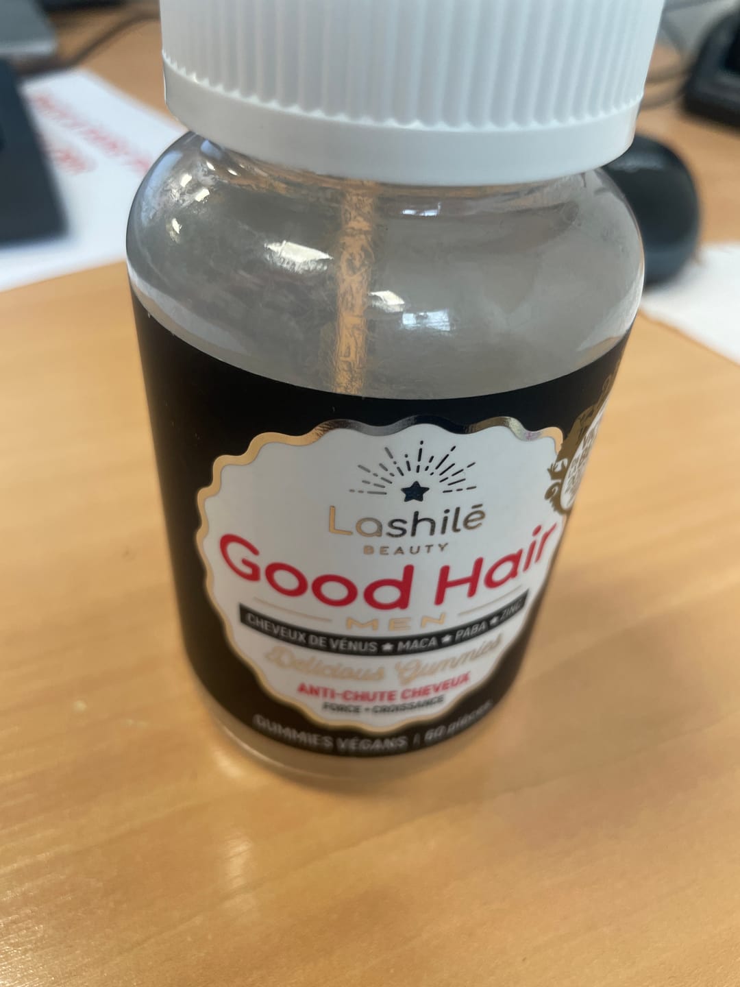 Customer photo review of Good Hair Men Anti-chute homme - 1 mois