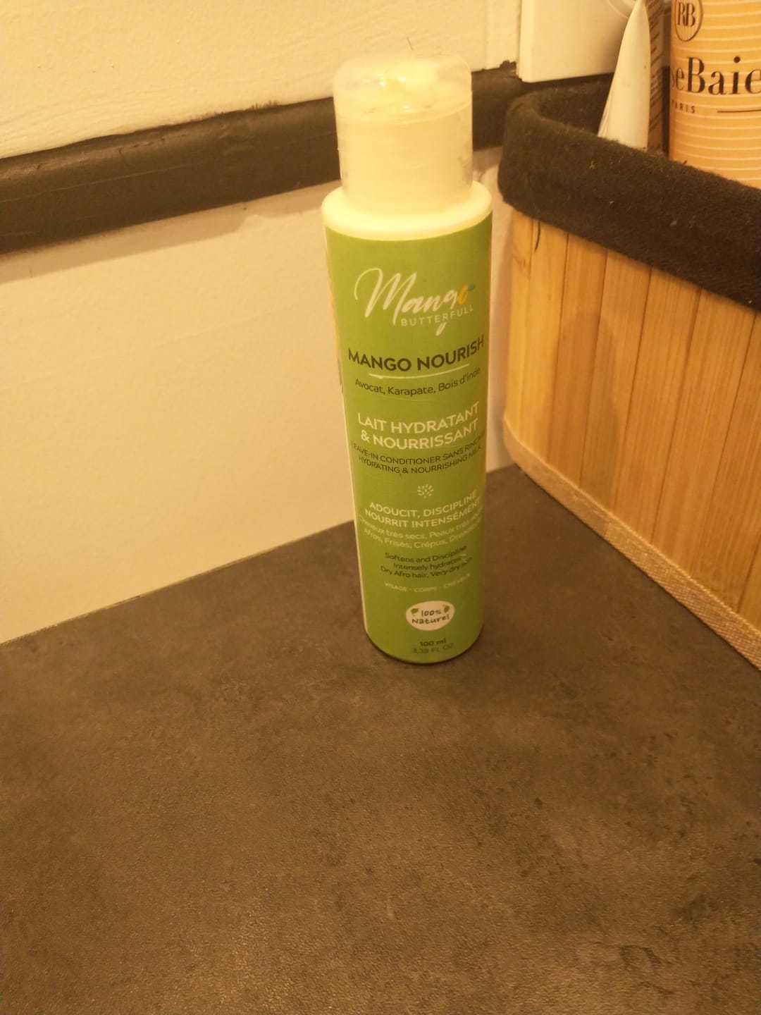 Customer photo review of Lait hydratant et nourrissant - NOURISH