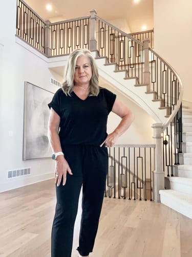 Customer photo review of Brigitte Brianna Street Joggers