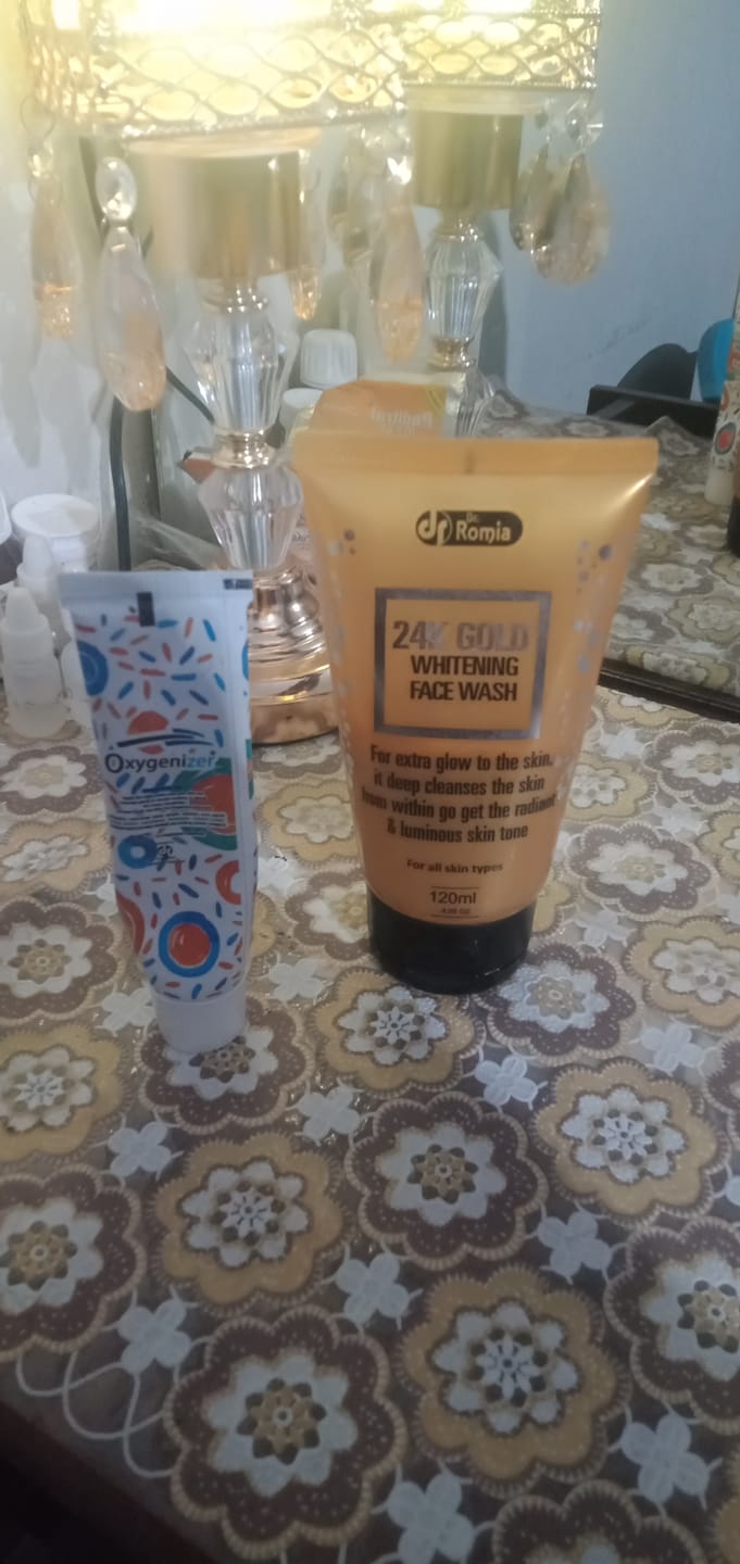 Customer photo review of Cream For Skin Whitening – Oxygenizer