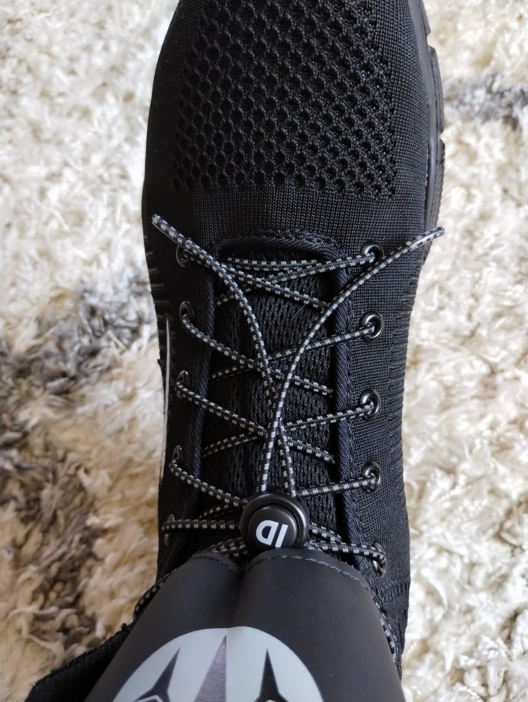 Customer photo review of Indestructible No-tie Shoelaces - Upsell