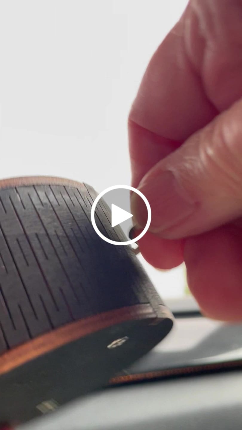 Customer video review of Cylindrical Hand Crank Music Box