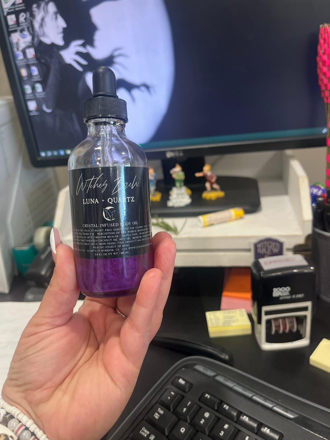 Customer photo review of Witches Brew Body Oil