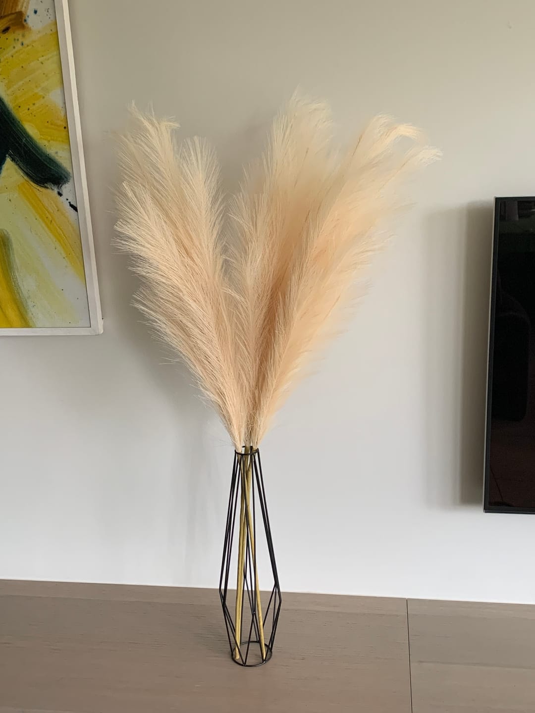 Customer photo review of Pampas 110cm (3 stengels)- Crème