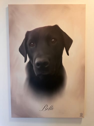 Customer photo review of Öl Pawtrait