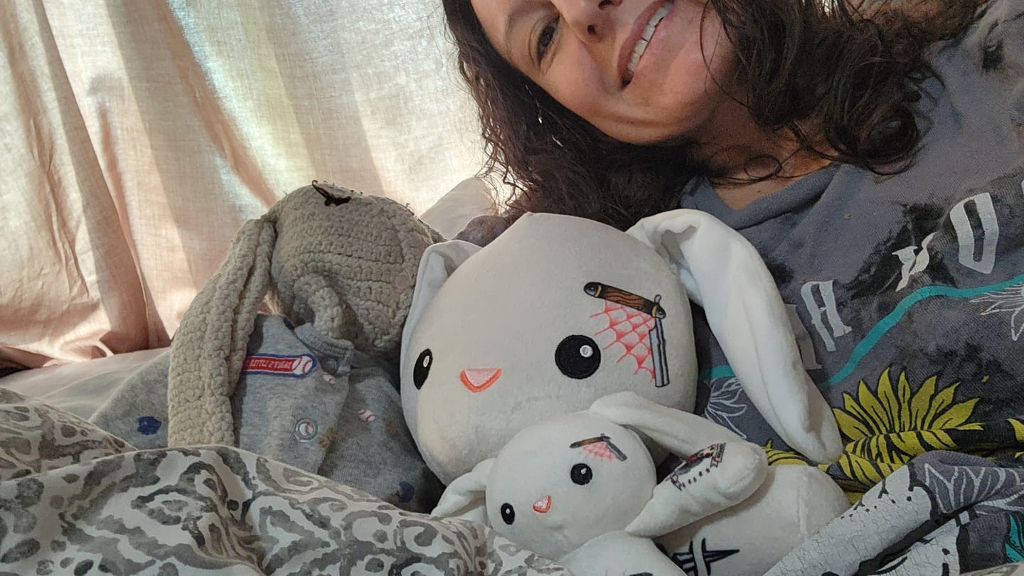 Customer photo review of Barbara the Bunny