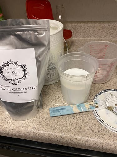 Customer photo review of Calcium Carbonate