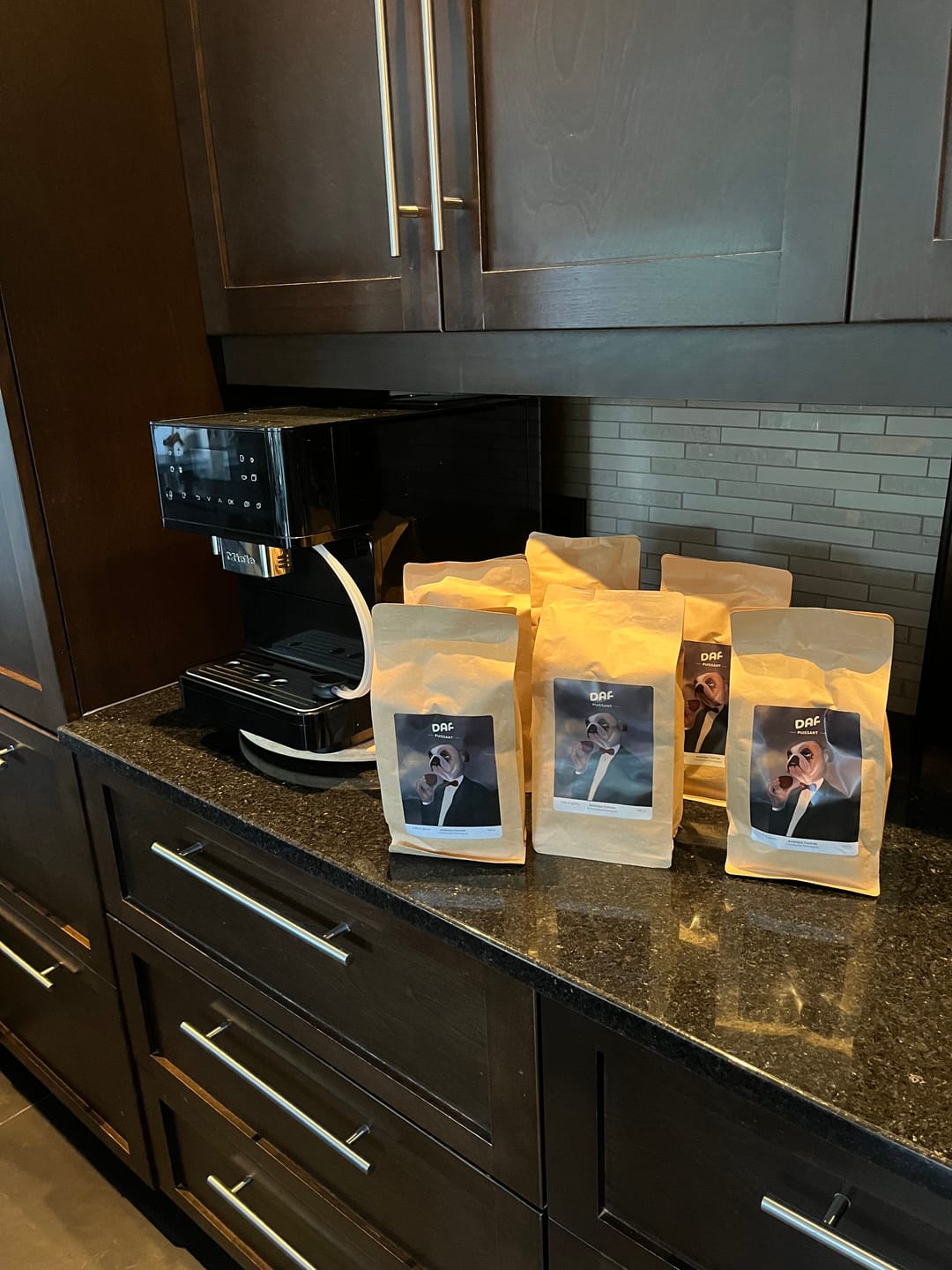 Customer photo review of PUISSANT coffee beans -South America/India - DAF - Our local brand
