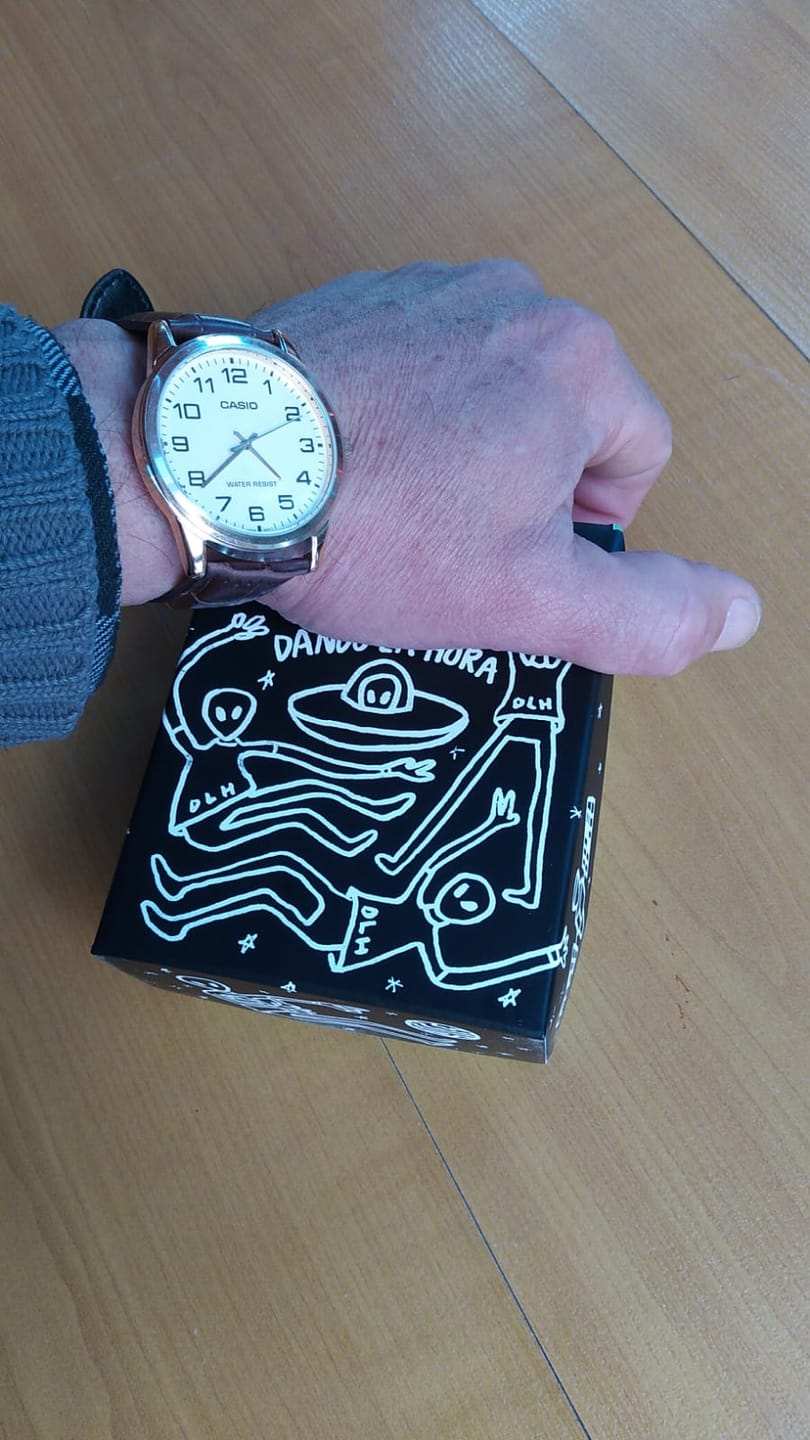 Customer photo review of Reloj Casio Análogo MTP-V001GL-9BUDF Dorado Correa de Cuero