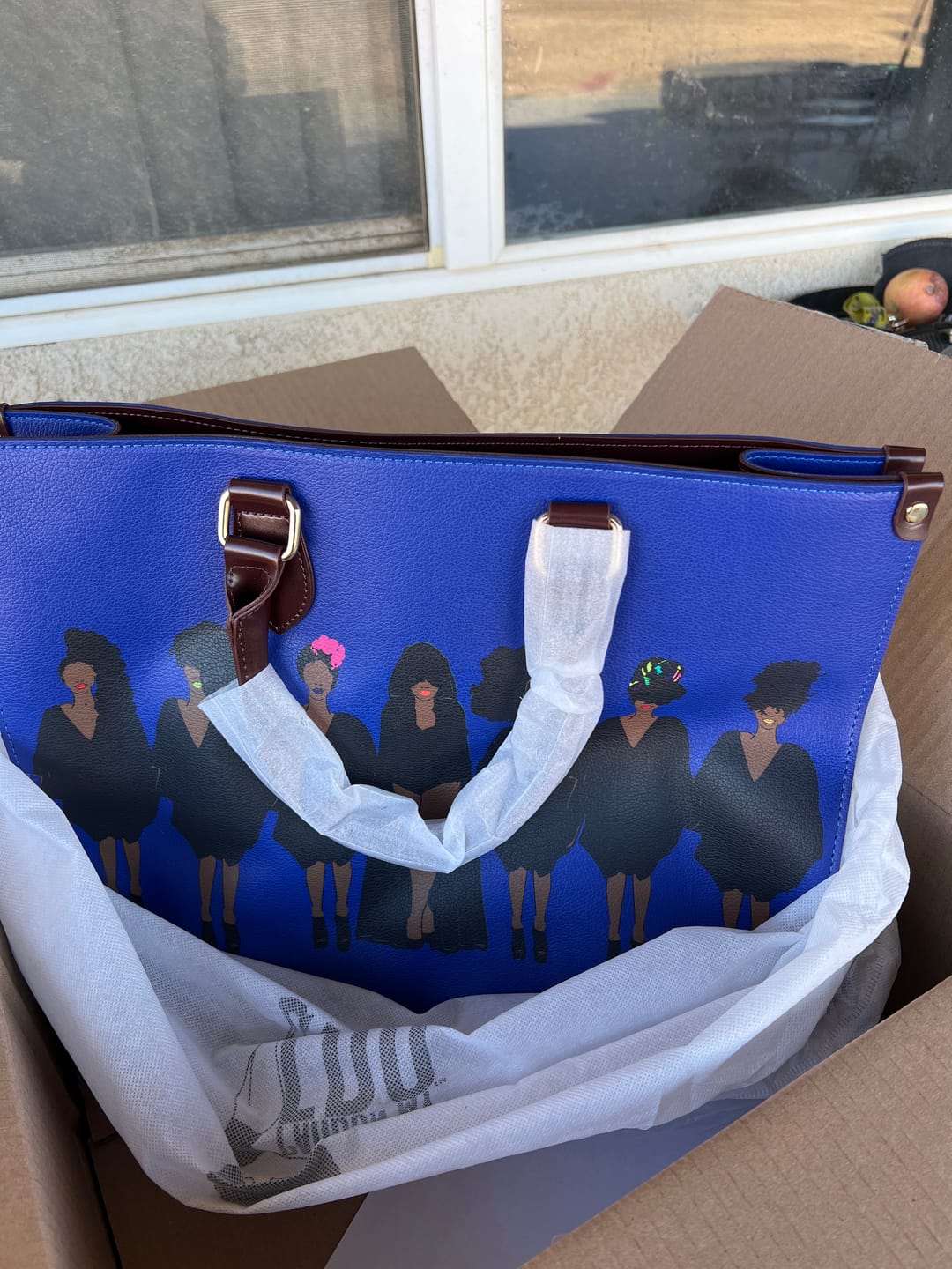 Customer photo review of Tribe Tote Bag