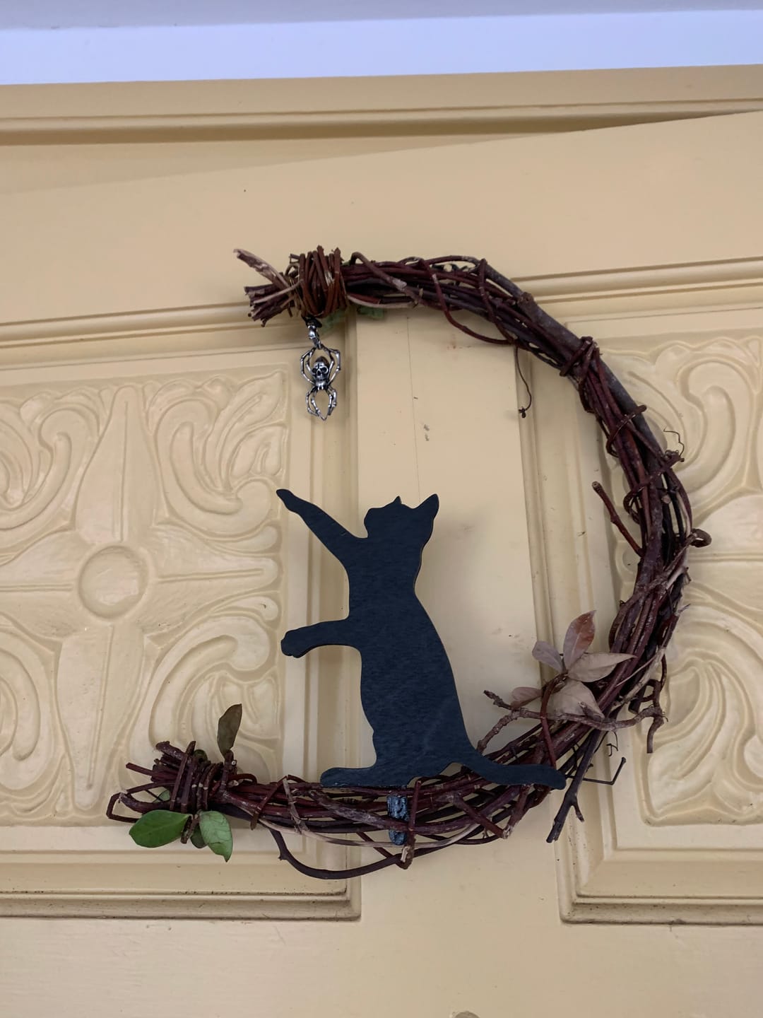 Customer photo review of Unfinished Wood Playing Cat Shape - Craft - up to 36"