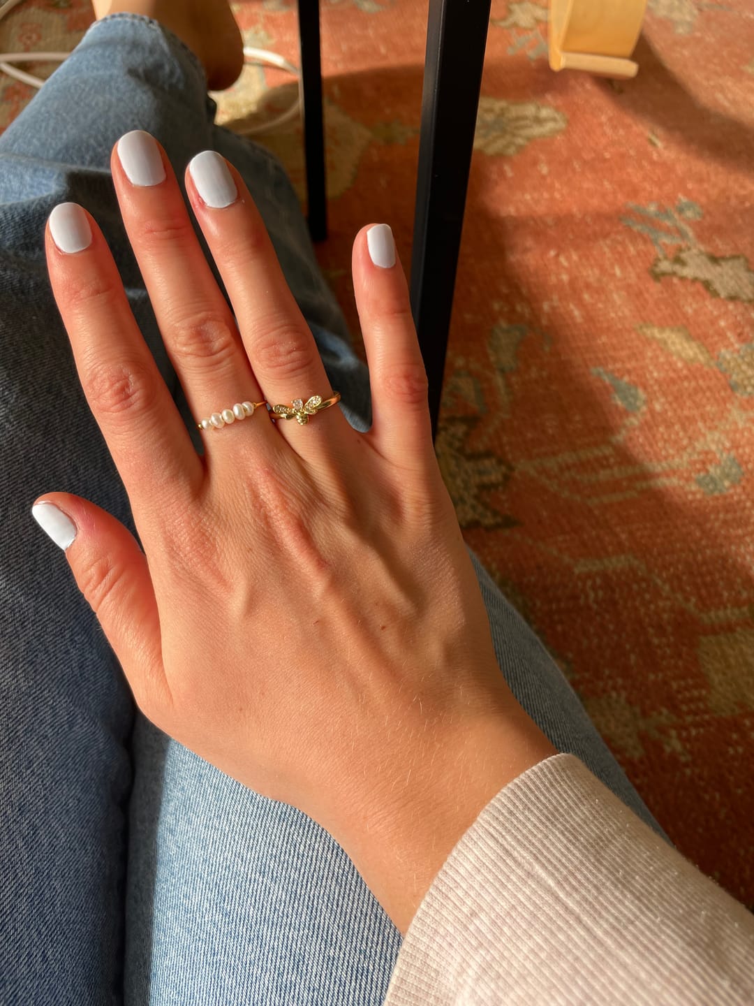 Customer photo review of Classic Freshwater Pearl Ring