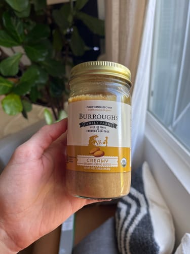 Customer photo review of Regenerative Organic Creamy Almond Butter