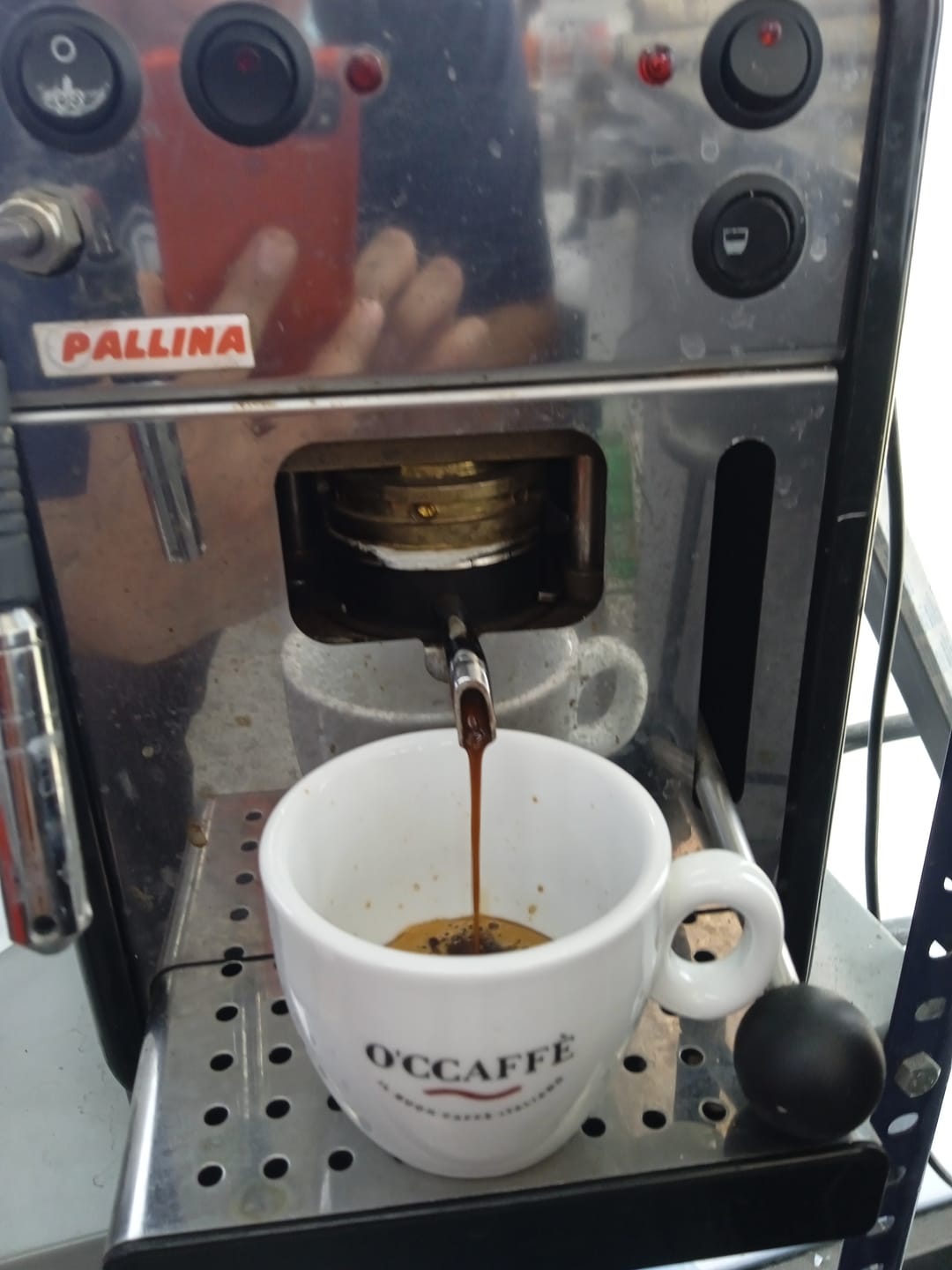 Customer photo review of Caja Occaffe 150 Cialde Pods Cremoso Tipo Ese