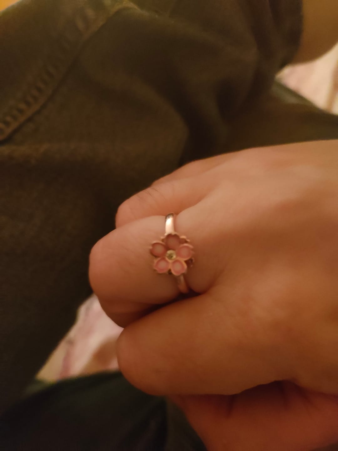 Customer photo review of Bague d'Anxiété Ajustable - SAKURA