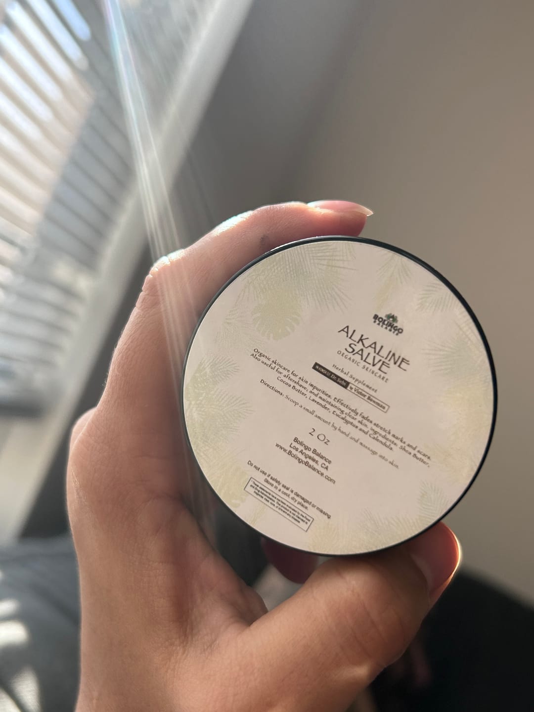Customer photo review of ALKALINE SALVE