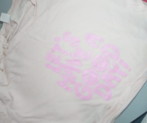 Customer photo review of Positivity Pink