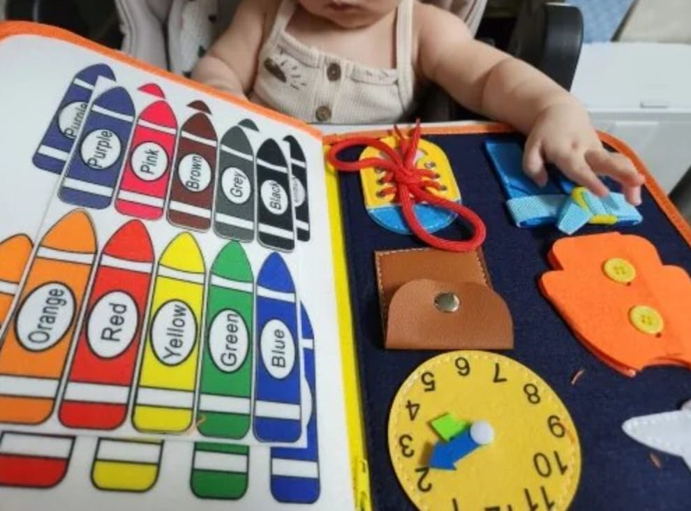 Customer photo review of Planche d'activité Montessori