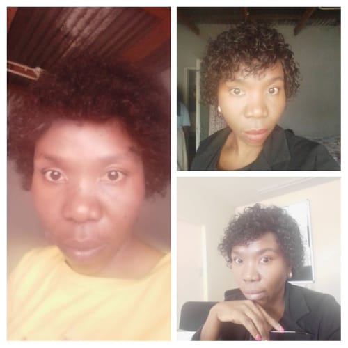 Customer photo review of Brazilian Full Cap Wig - Eva