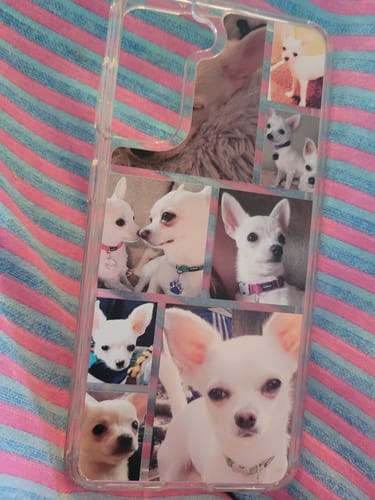 Customer photo review of Photo Collage Protective Samsung Galaxy Case