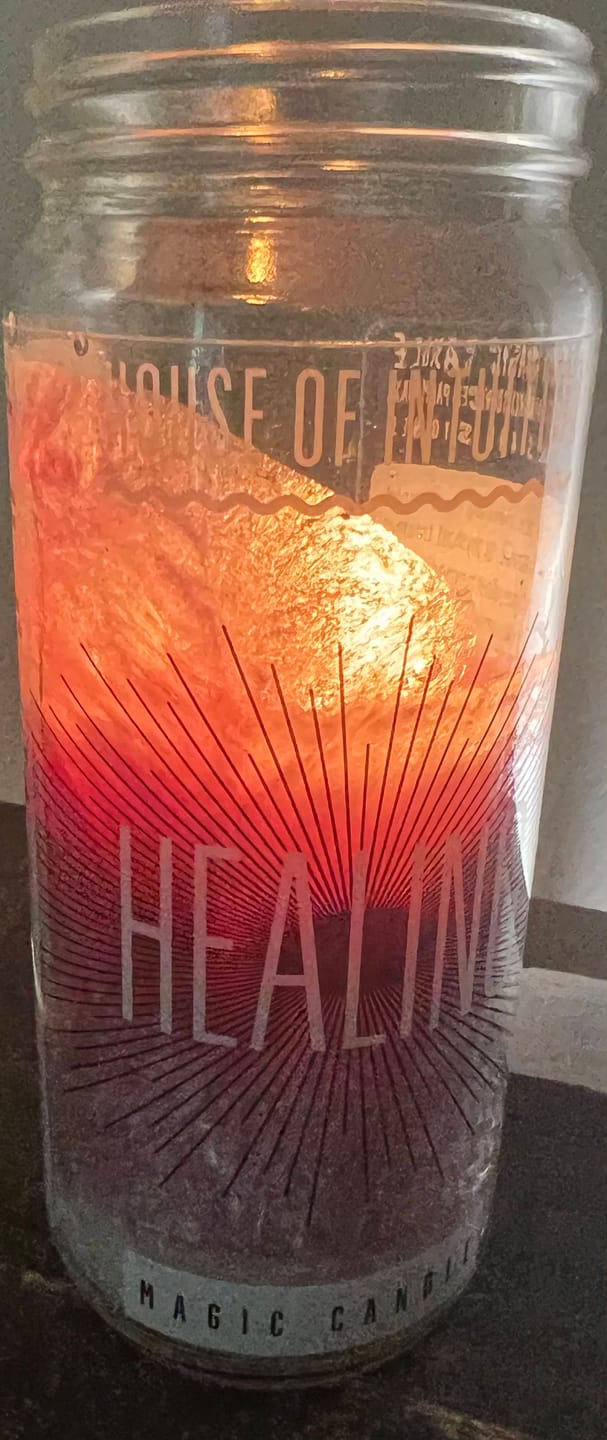 Customer photo review of Healing Magic Candle