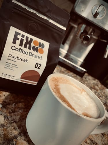 Customer photo review of 12oz Daybreak Dark Roast