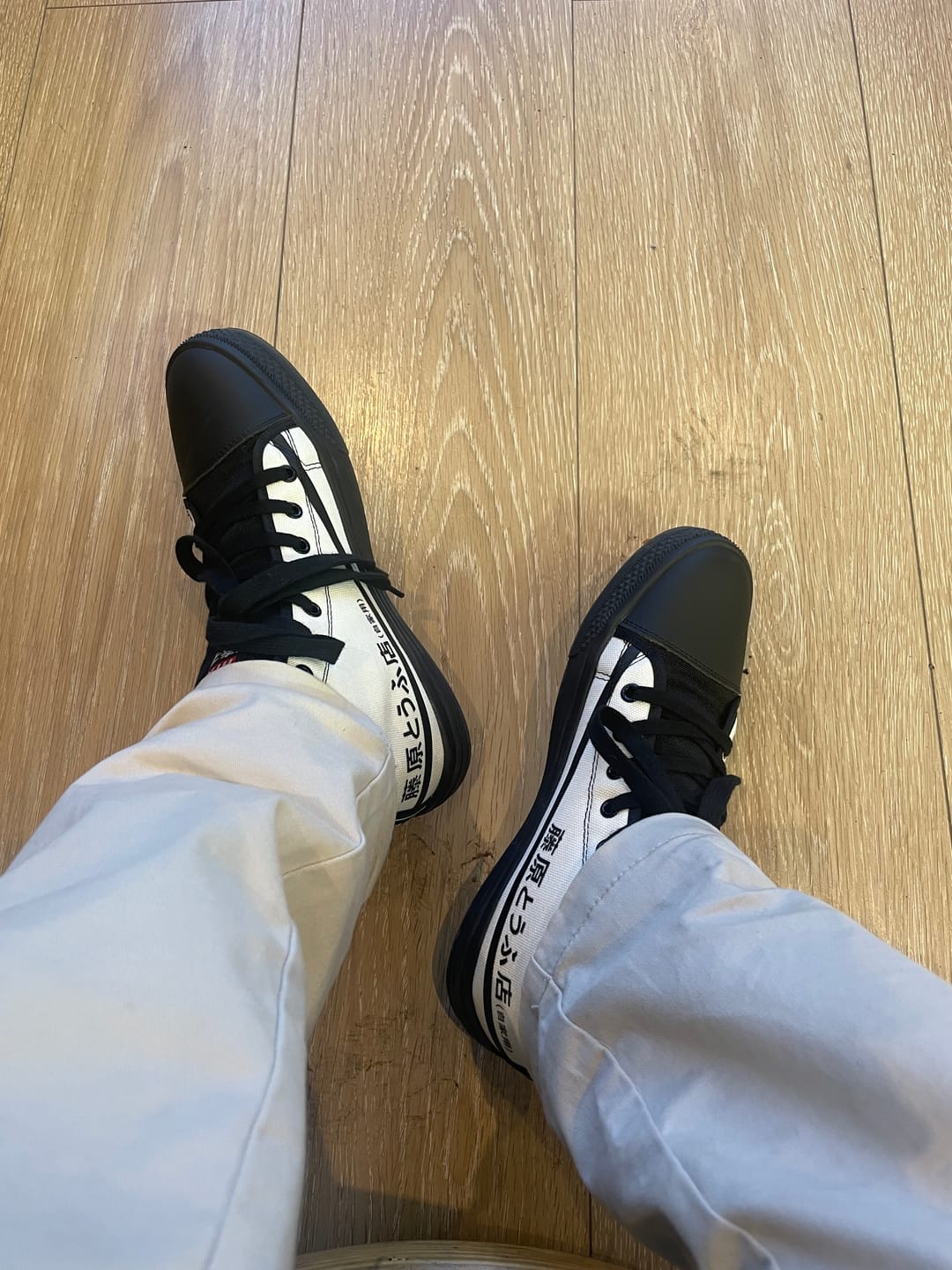Customer photo review of HTXJPN Fuji2 High Top Sneakers