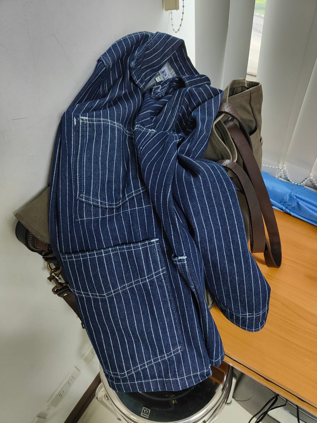 Customer photo review of 1930s Wabash Railway Work Coat