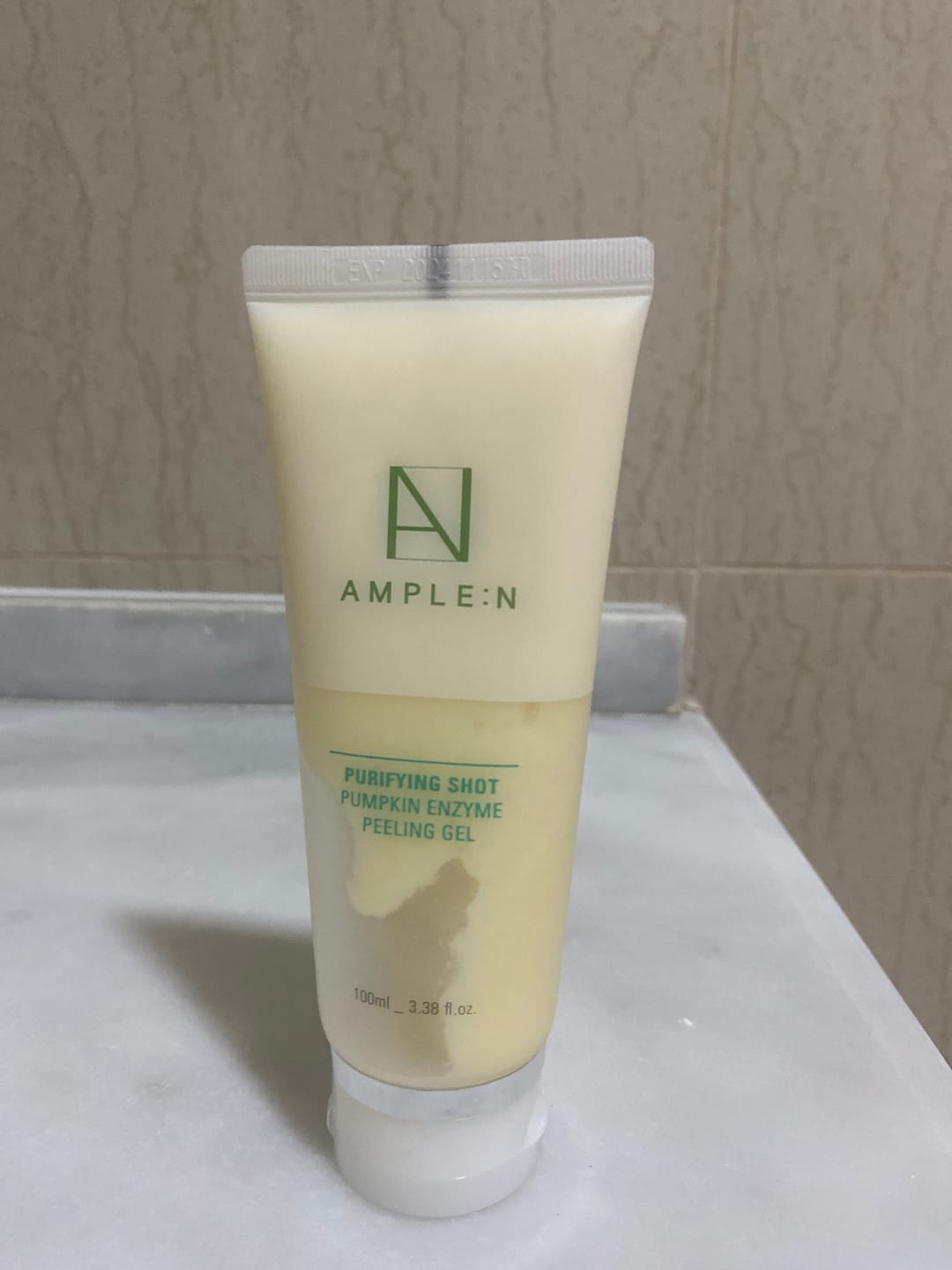 Customer photo review of Exfoliante  Amplen  Calabaza 100ml
