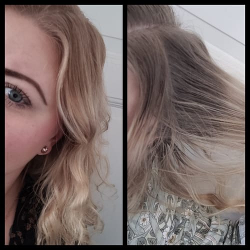 Customer photo review of LA Sunkissed Touch Up Color