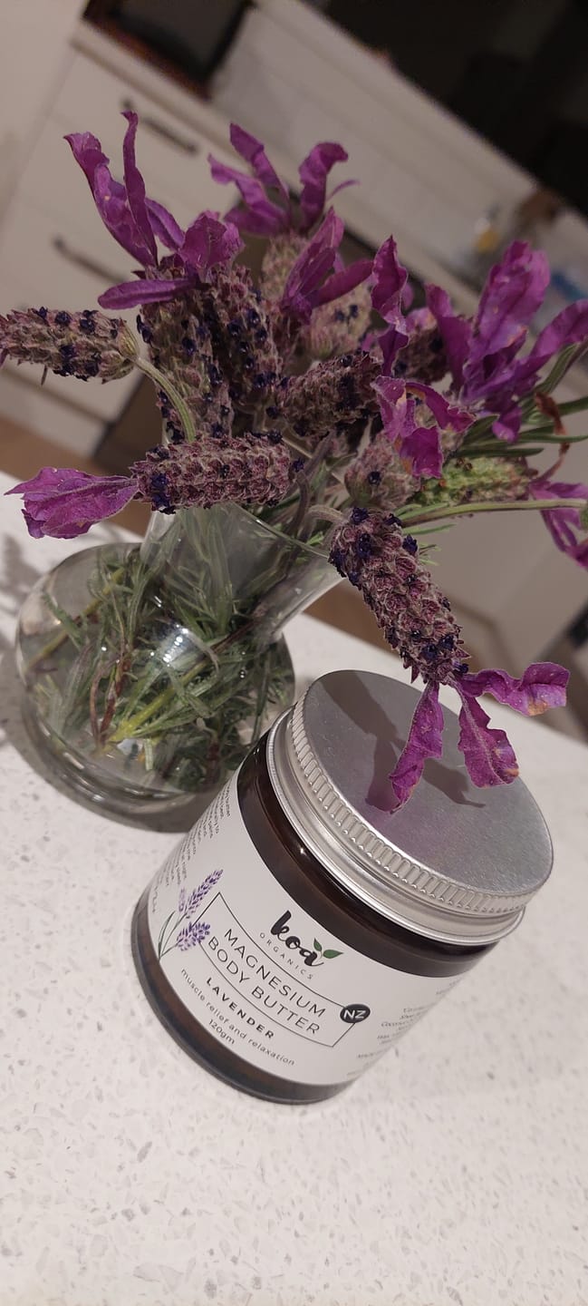 Customer photo review of Magnesium Body Butter with Lavender