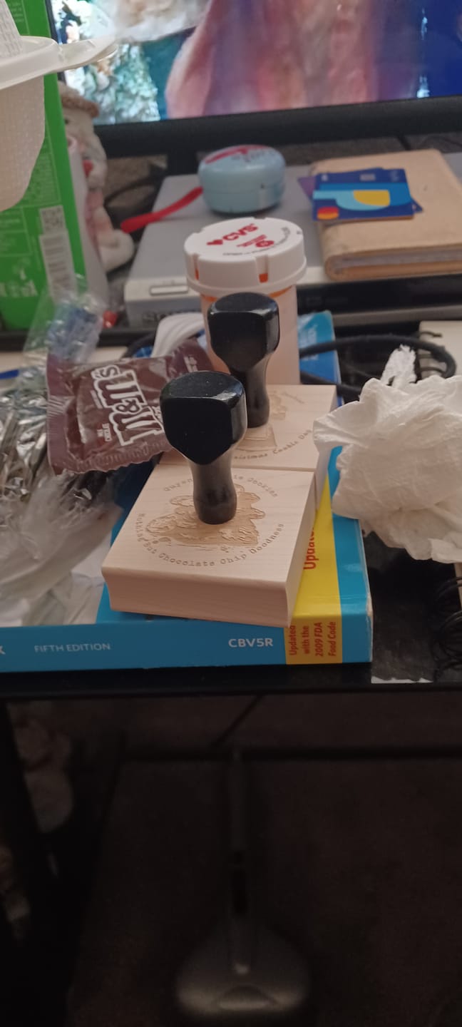 Customer photo review of Wood Stamp