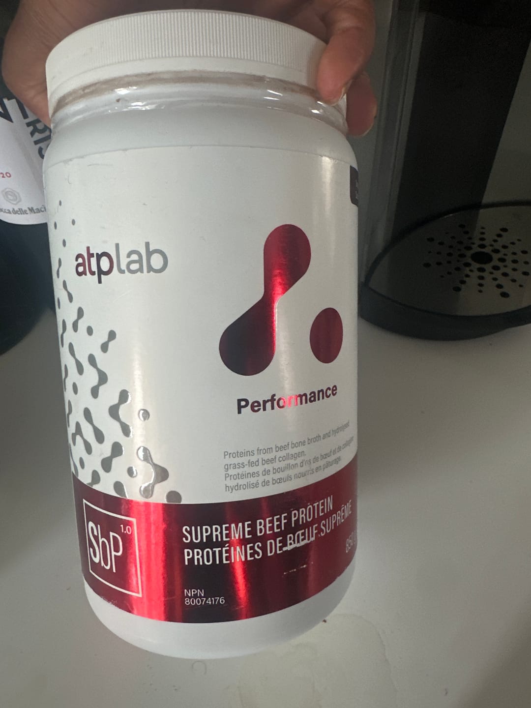 Customer photo review of ATP Lab - Supreme Beef Protein 850g