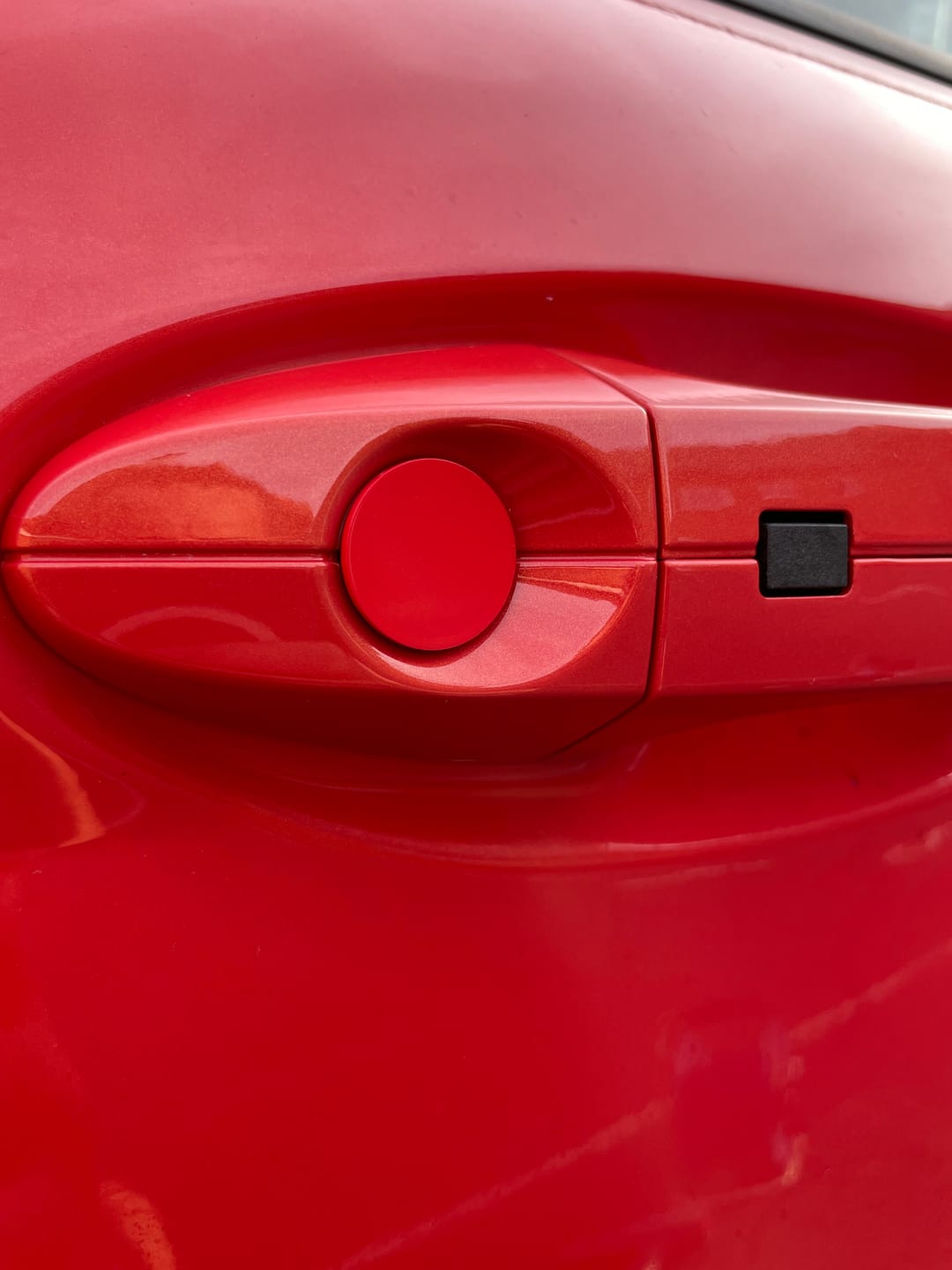Customer photo review of Door Lock Barrel Blanking Plate - Mk2/2.5/3/3.5/4/4.5 Focus / Mk7/7.5 Fiesta (Painted)