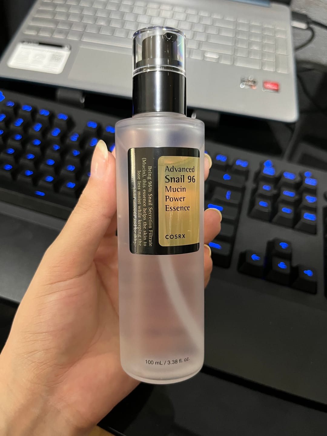 Customer photo review of Advanced Snail 96 Mucin Power Essence 100ml