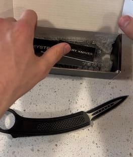 Customer photo review of Mystery Knives Box™