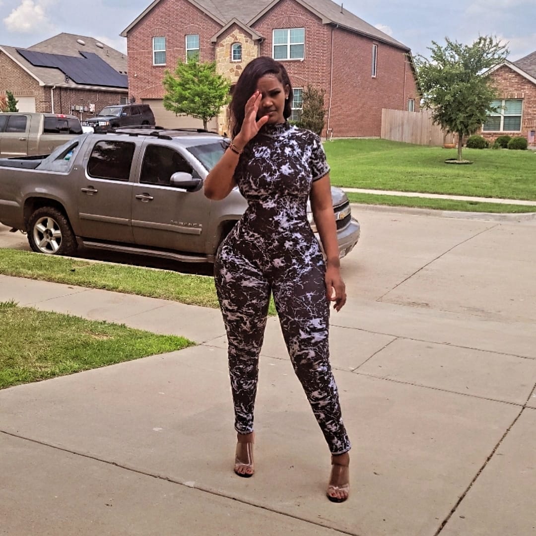 Customer photo review of Galaxy Jumpsuit