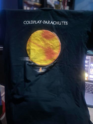 Customer photo review of Playera Coldplay