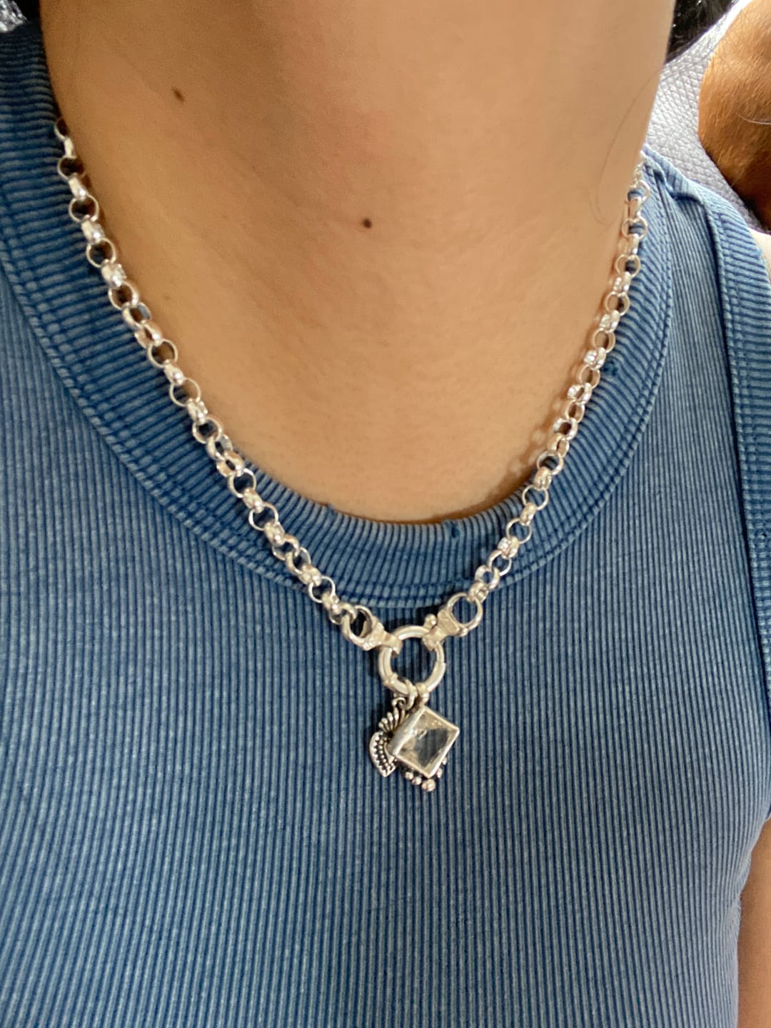 Customer photo review of Cadena Rolo Mediana