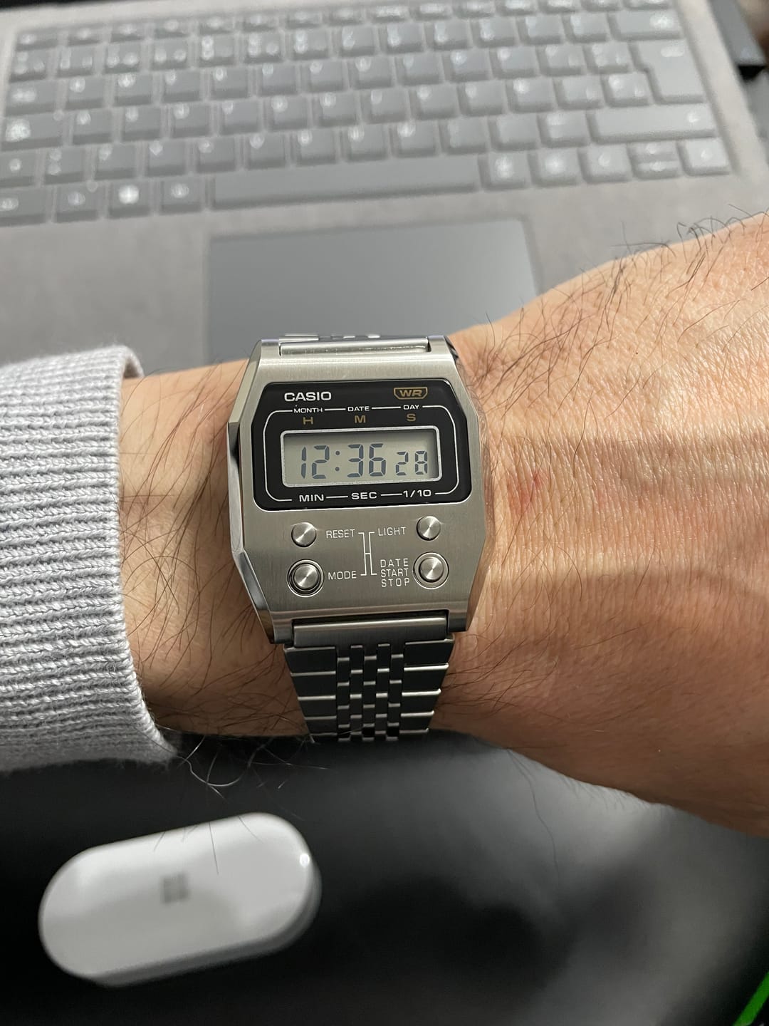 Customer photo review of Reloj Casio Vintage A1100D-1DF Caja Metálica Reedición 1978