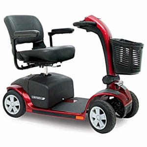 Customer photo review of Multiday Rental 4 Wheel 400 Pound Capacity Scooter