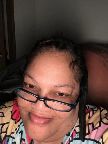 Customer photo review of Curls Dynasty Kalahari Smoothie Powerful Moisturizer Leave-In, 8 Oz.