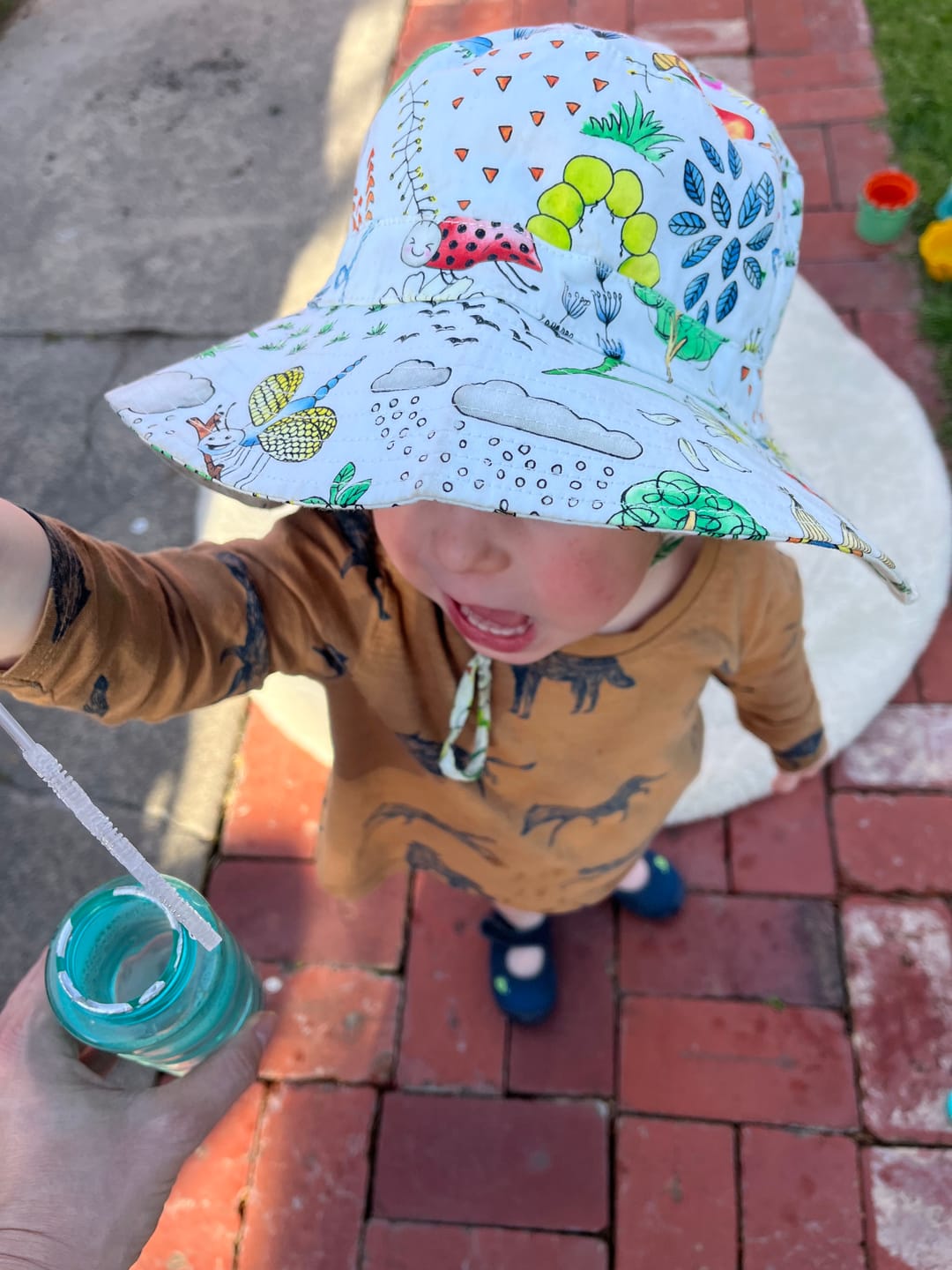 Customer photo review of Little Creatures Children's Sun Hat