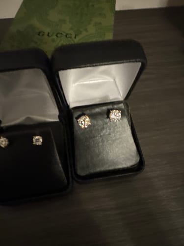 Customer photo review of Replacement Screw-back For JF Earrings